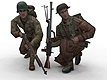 Allied player models from Day of Defeat 1.3