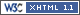XHTML compliance logo